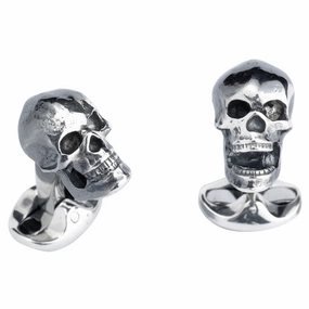 Deakin & Francis Cufflinks Skull