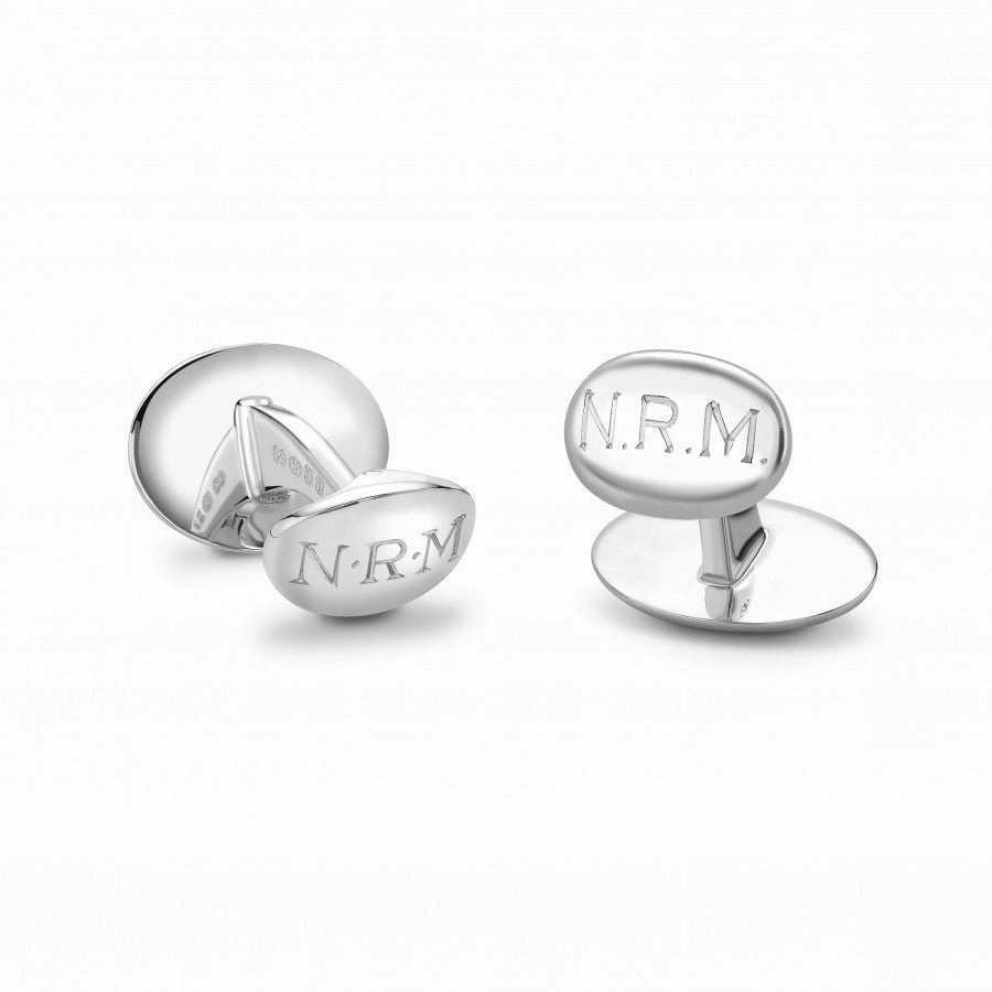 Deakin & Francis Sterling Silver Trout Cufflinks