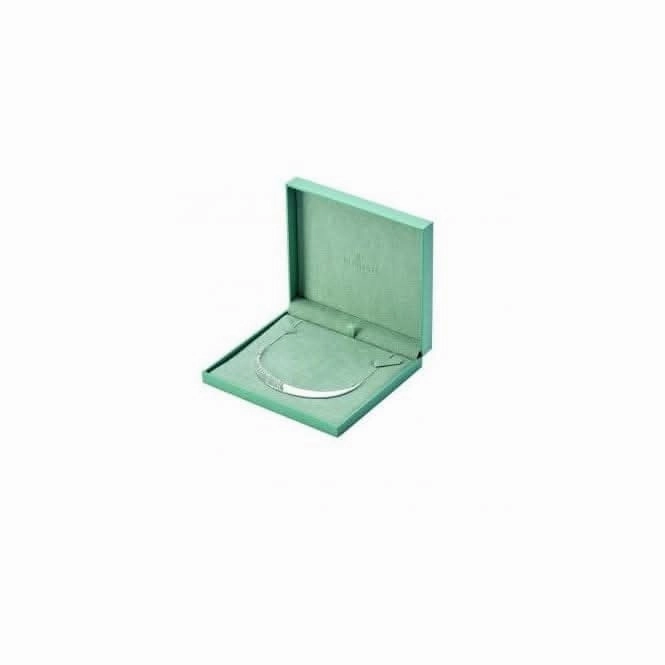 Detailed Zirconia Pave Bee  Station Necklace N4368C