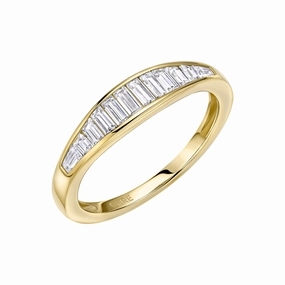 Diamonfire Channel Set Baguette Zirconia Ring R3945