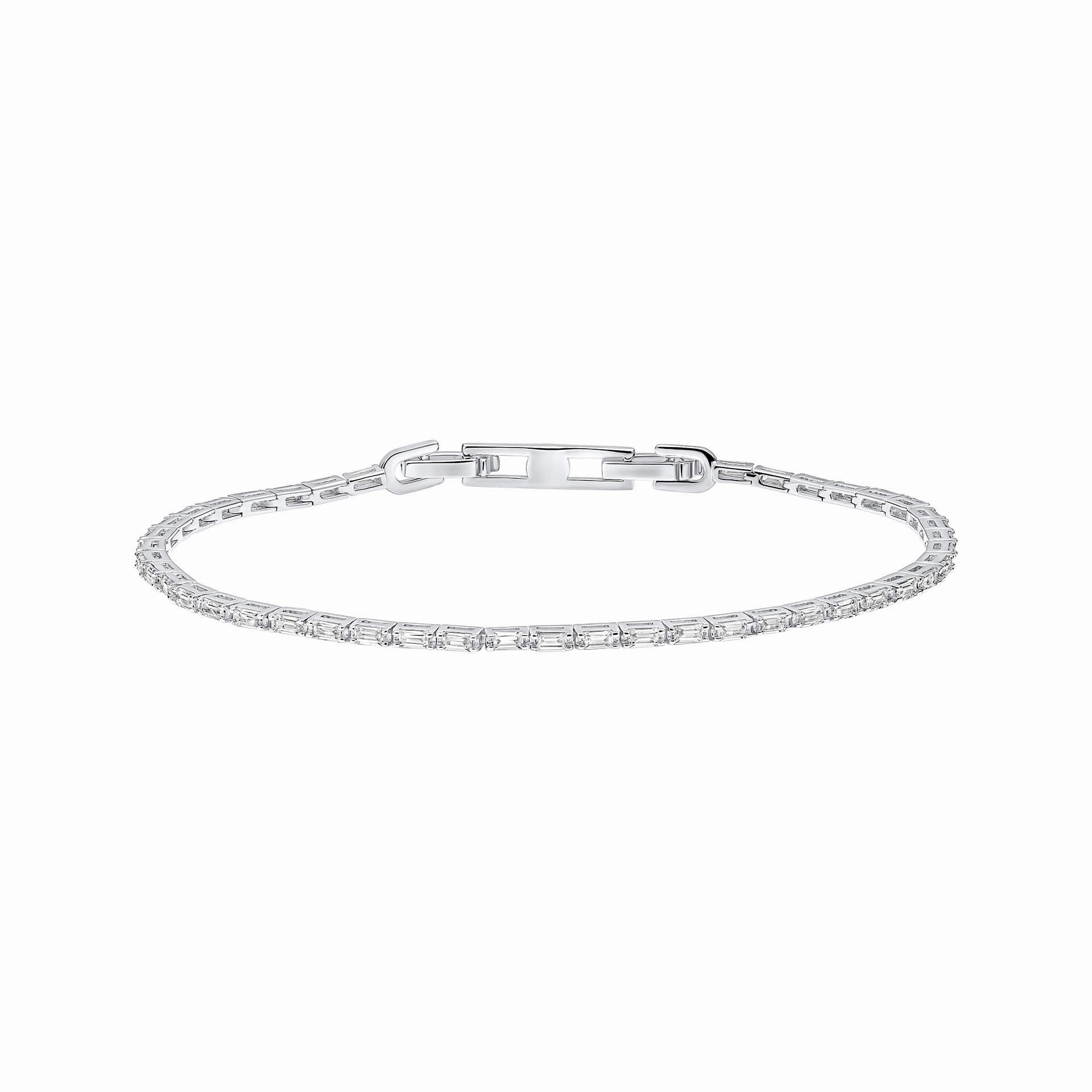 Diamonfire Fine Baguette Cubic Zirconia Tennis Bracelet B5582