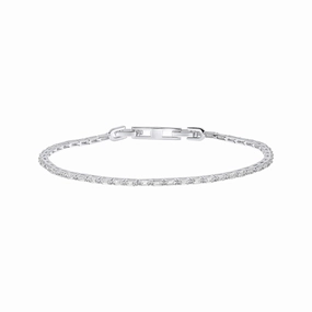 Diamonfire Fine Baguette Cubic Zirconia Tennis Bracelet B5582