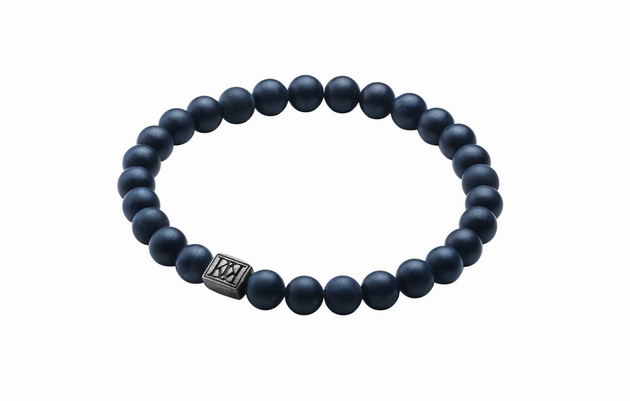 Dyrberg/Kern Baron Matte Navy Men's Bracelet