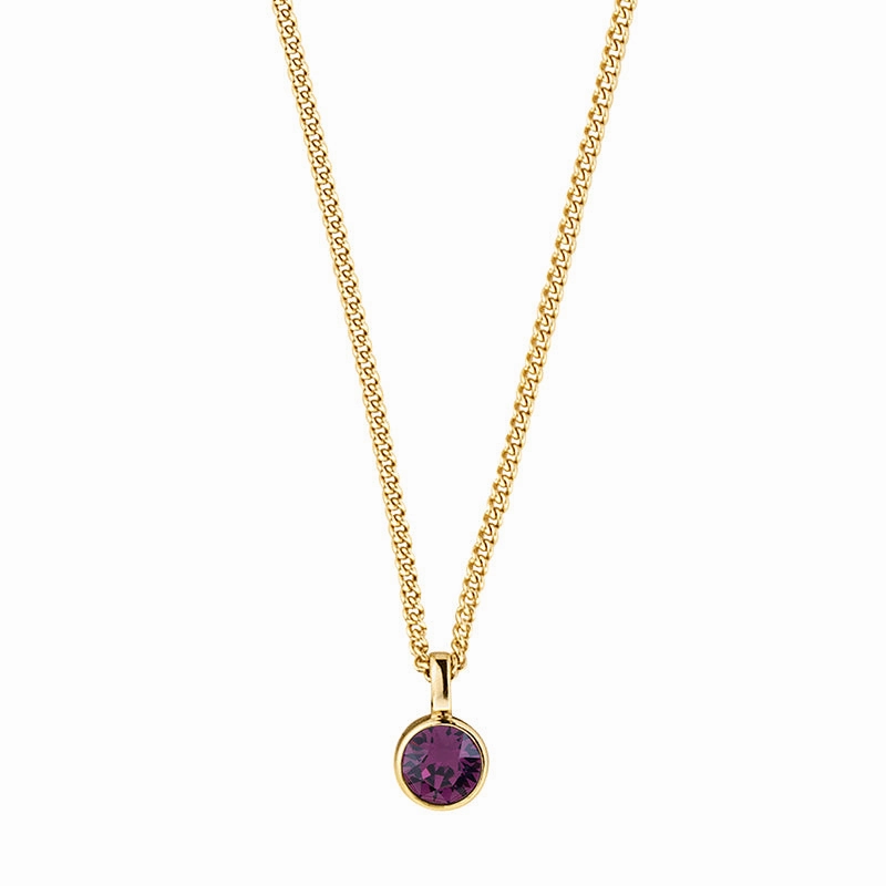 Dyrberg/Kern Jemma SG Purple Necklace