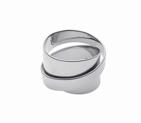 Dyrberg/Kern Louie Shiny Silver Ring - Size 3