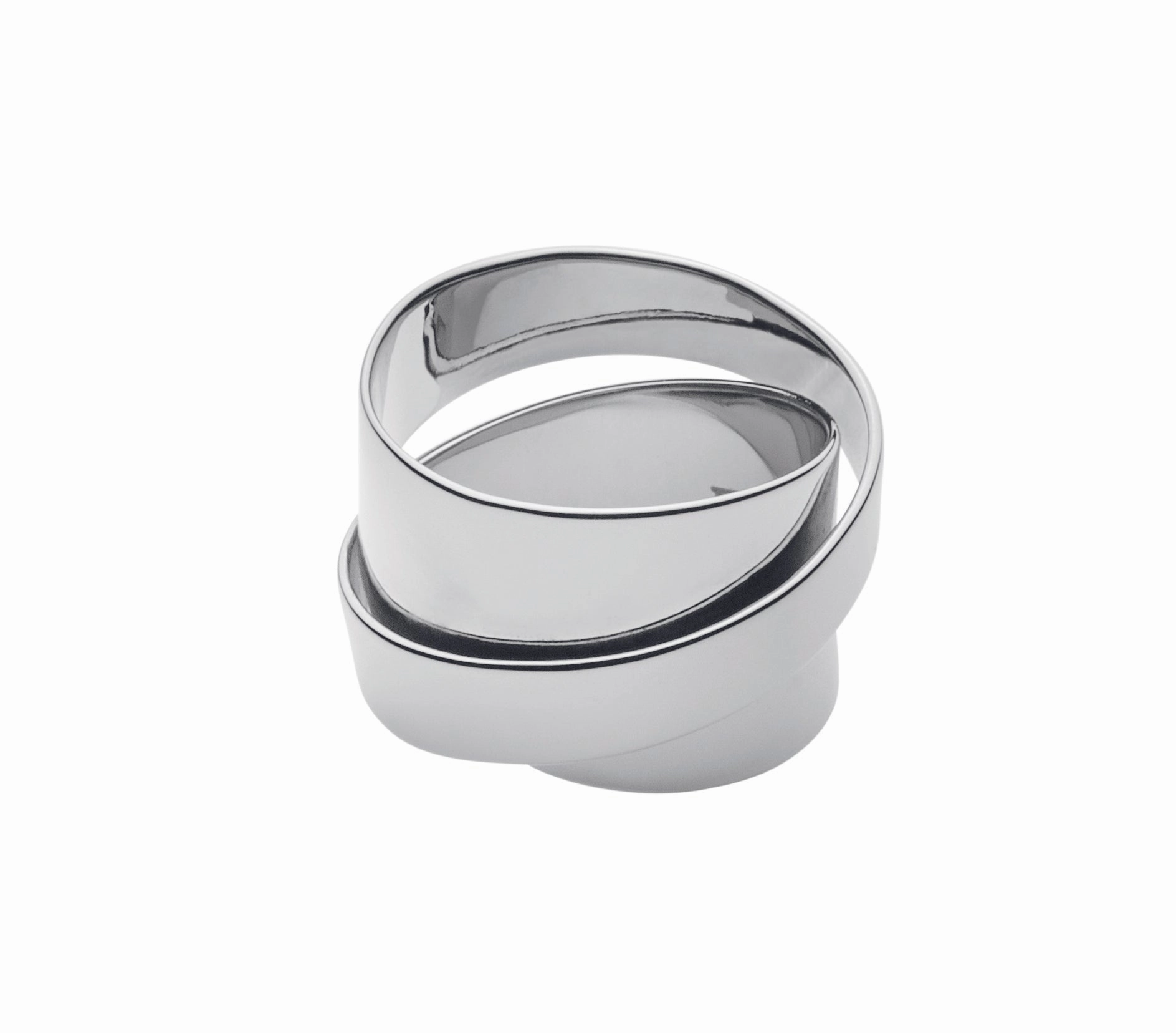 Dyrberg/Kern Louie Shiny Silver Ring - Size 3