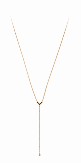 Dyrberg/Kern Yohe RG Black Pendant