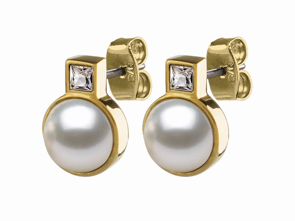 Dyrberg/Kern Zyris SG White Earrings