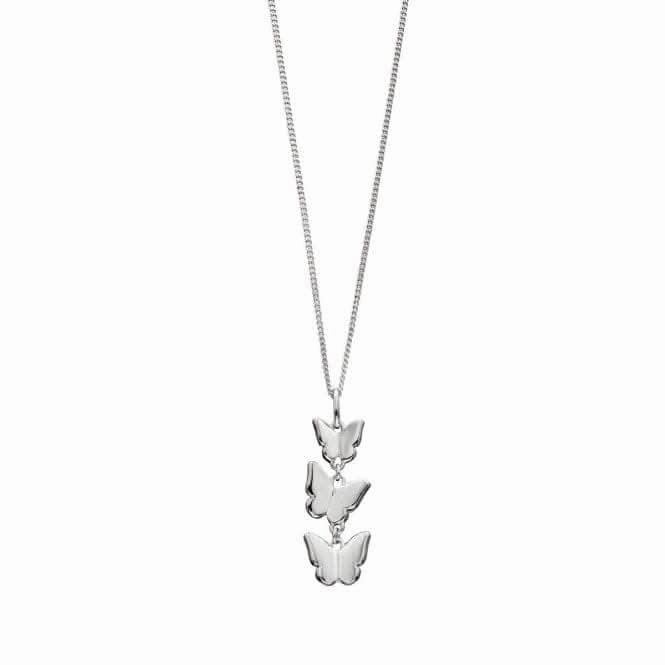 Elements Silver 3D Butterfly Pendant P4711