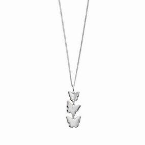 Elements Silver 3D Butterfly Pendant P4711