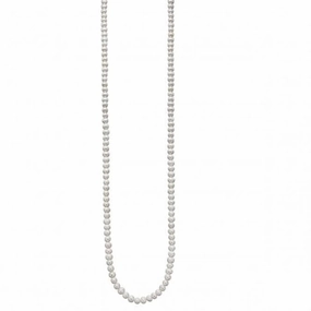Elements Silver Long Pearl Necklace N4287W