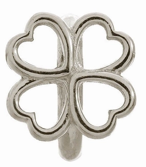 Endless Jewellery Charm Four Leaf Clover Silver