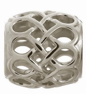 Endless Jewllery Sterling Silver Double Twist Charm D