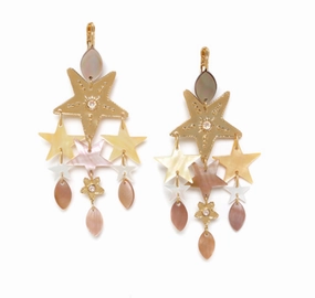 ESTRELLA multi-dangle stars french hooks