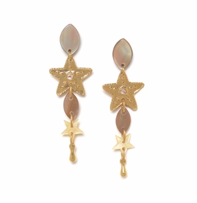 ESTRELLA "eye shape" post earring