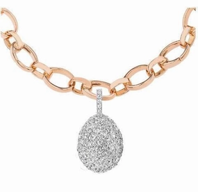 Faberge Emotion 18ct White Gold 2.49ct Diamond Charm