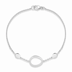 Faberge Sasha 18ct White Gold 0.15ct Diamond Bracelet