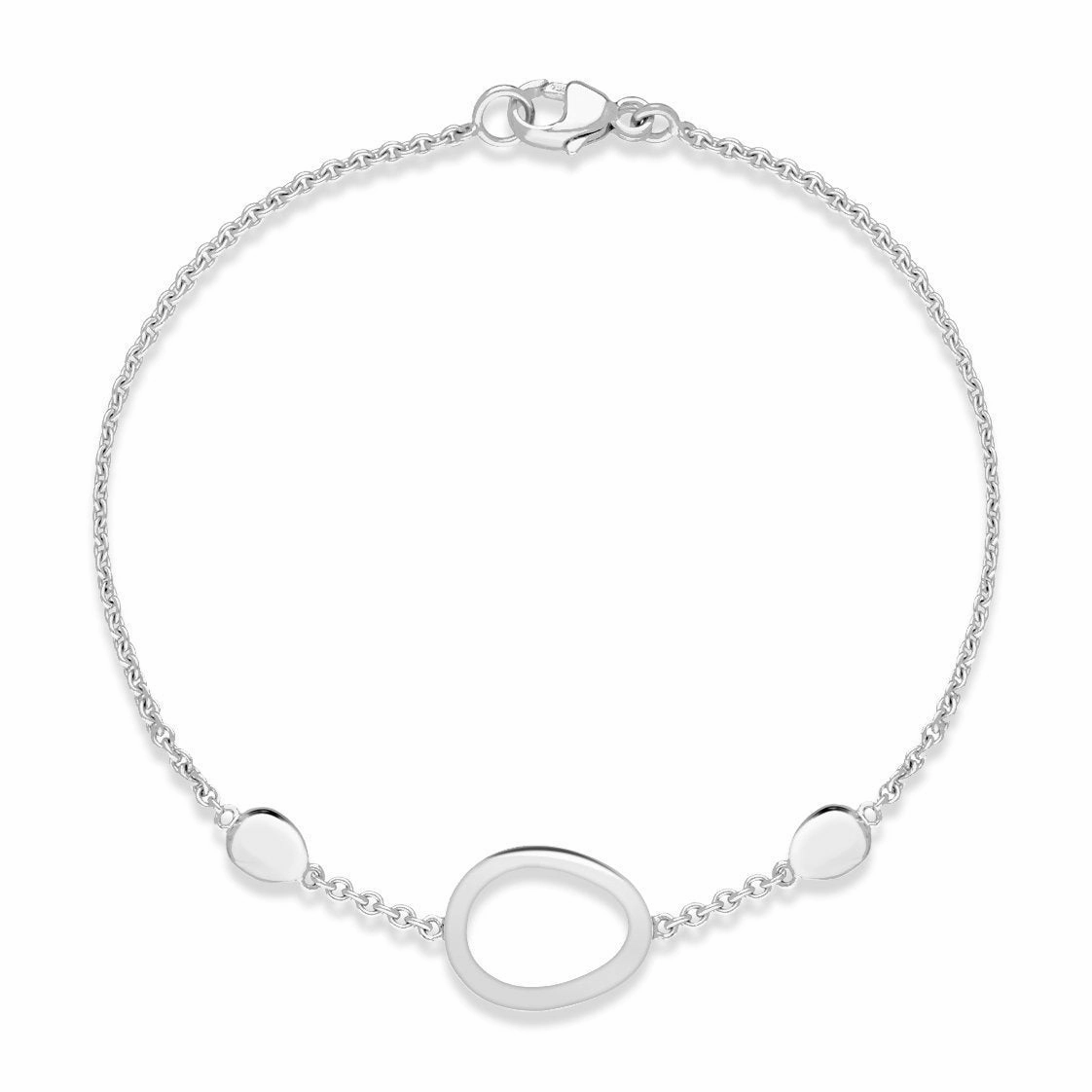 Faberge Sasha 18ct White Gold 0.15ct Diamond Bracelet