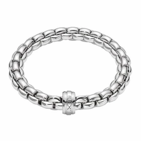 Fope Eka 18ct White Gold Bracelet