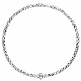 Fope Eka 18ct White Gold Necklace
