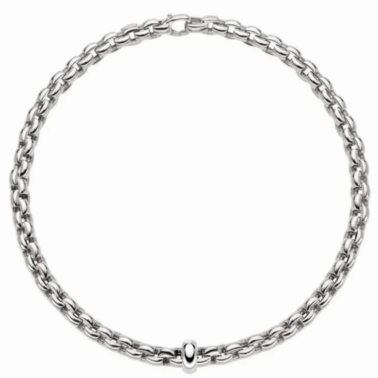Fope Eka 18ct White Gold Necklace