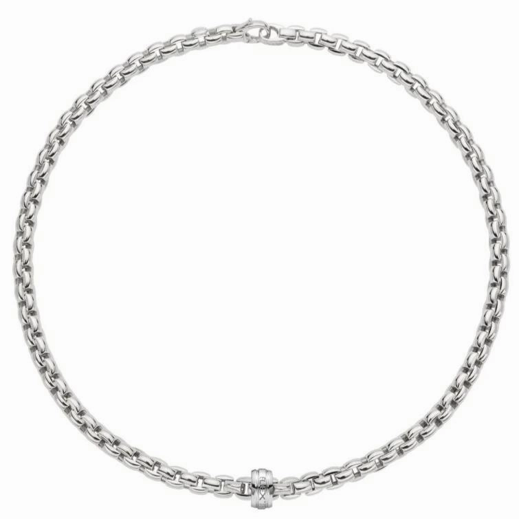 Fope Eka 18ct White Gold Necklace
