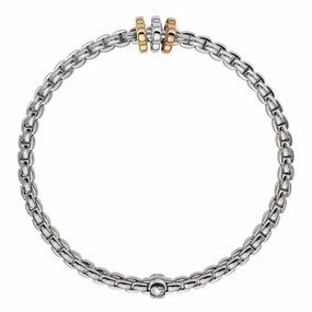Fope Eka Tiny 18ct White Gold Bracelet