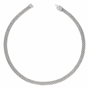 Fope Flex'It Love Nest 18ct White Gold Kaleida Necklace