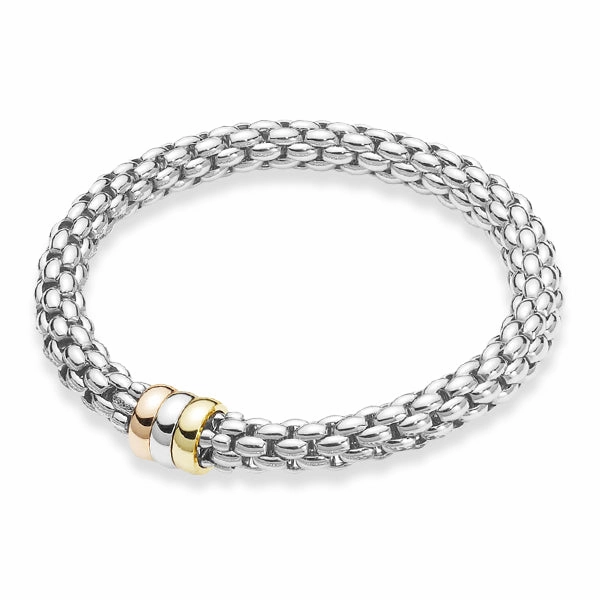 Fope Flex'It Niue 18ct White Gold Bracelet