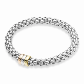 Fope Flex'It Niue 18ct White Gold Bracelet