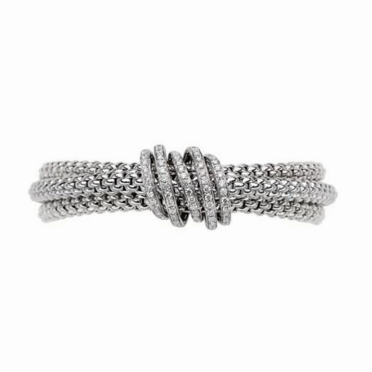 Fope Mialuce 18ct White Gold 1.20ct Diamond Bracelet