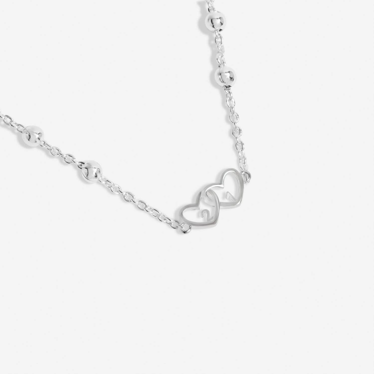 Forever Yours Happy 21st Birthday Silver Plated Necklace 7493