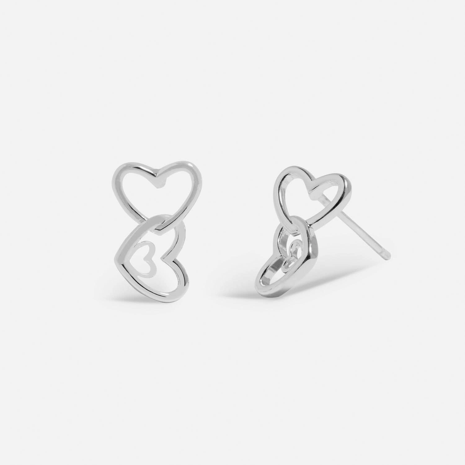 Forever Yours Happy 30th Birthday Silver Plated Earrings 7513