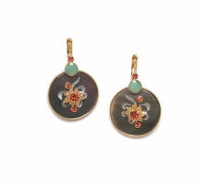 FRIDA french hooks with disc dangle