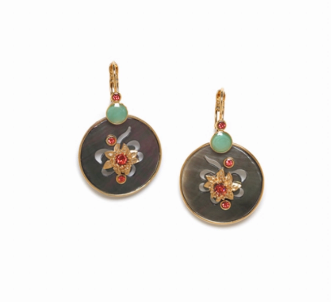 FRIDA french hooks with disc dangle