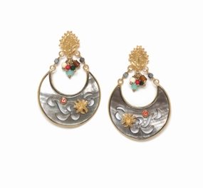 FRIDA "U" shape post earring