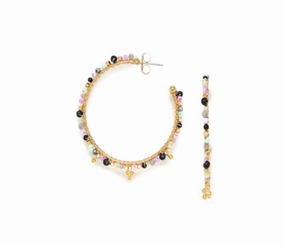 GABRIELLE XL creole earrings