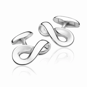 Georg Jensen Infinity Sterling Silver Cufflinks