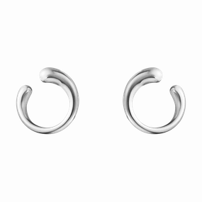 Georg Jensen Mercy Sterling Silver Loop Stud Earrings