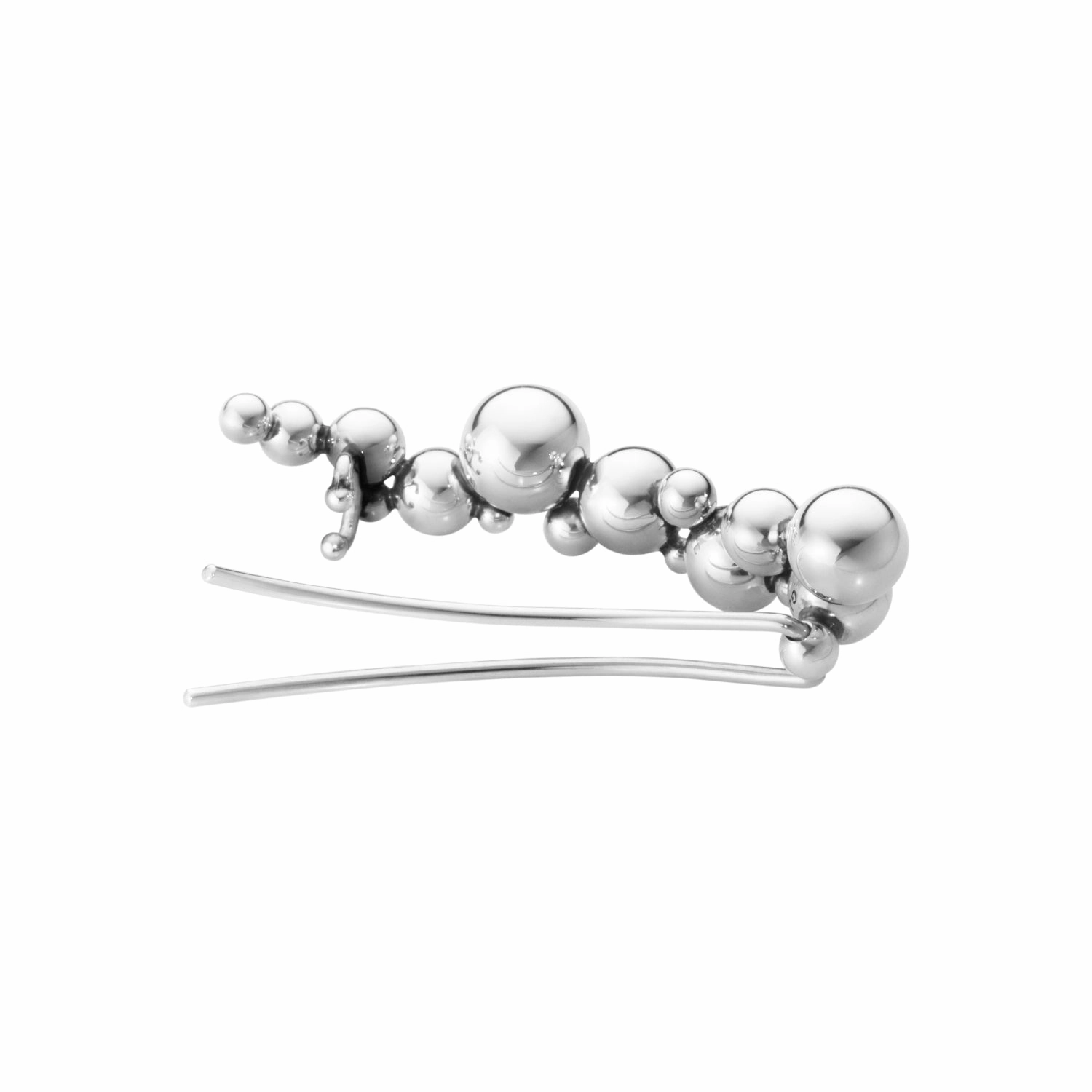 Georg Jensen Moonlight Grapes Sterling Silver Hair Clip