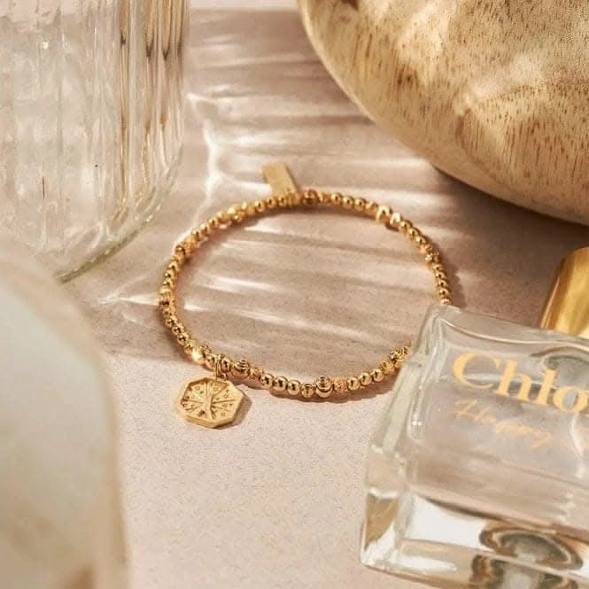 Gold Cute Sparkle Divine Connection Bracelet GBCS3283