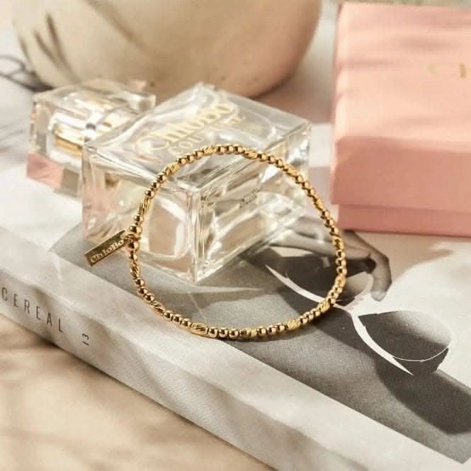 Gold Dainty Sparkle Bracelet GBDSP