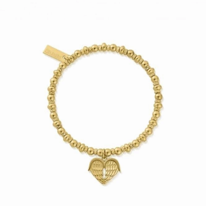 Gold Didi Sparkle Heavenly Heart Bracelet GBDS1024
