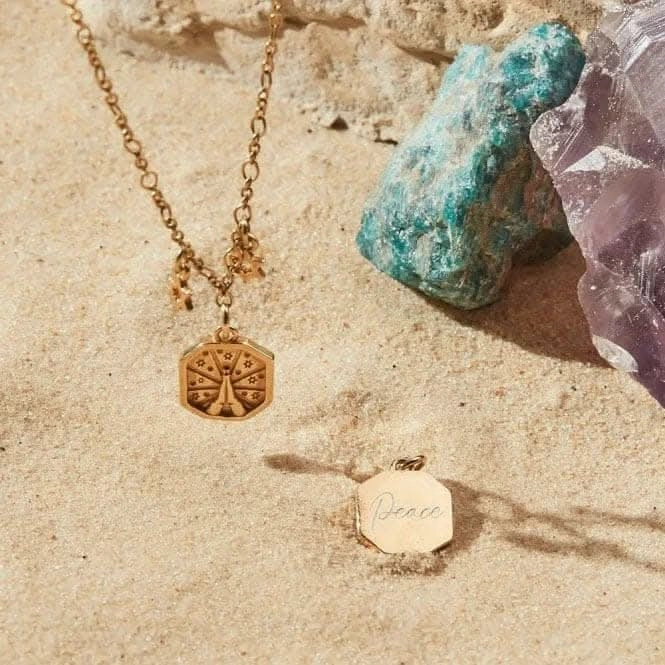 Gold Divine Connection Necklace GN3311