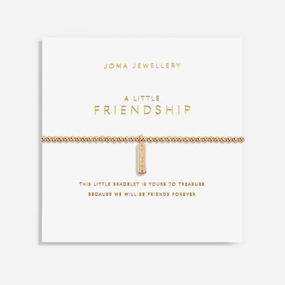 Gold Friendship Gold 17.5cm Stretch Bracelet 6175