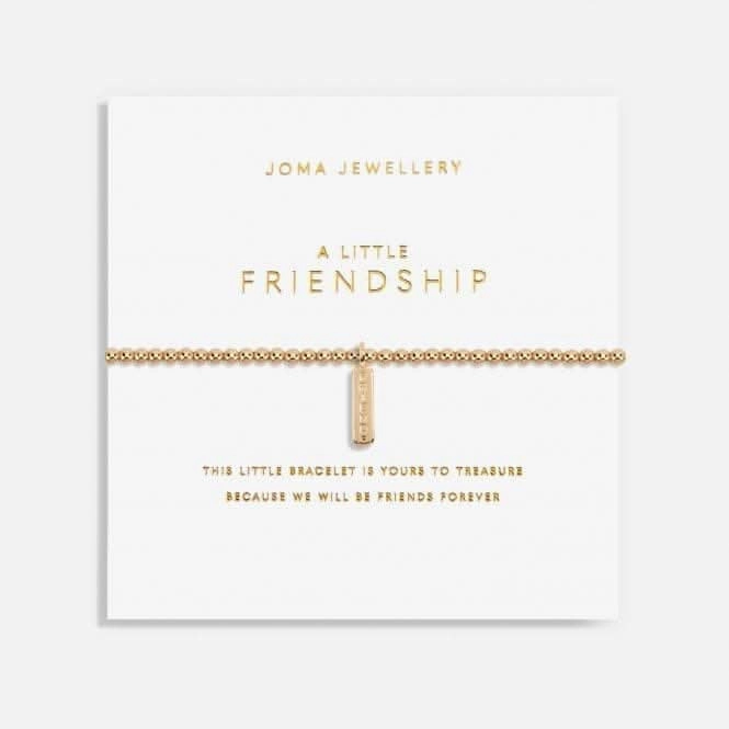 Gold Friendship Gold 17.5cm Stretch Bracelet 6175