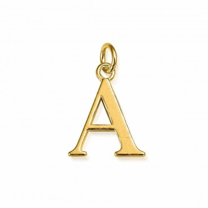 Gold Iconic Initial A Necklace GNCC4041A