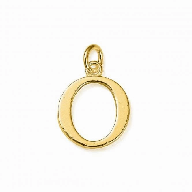 Gold Iconic Initial O Necklace GNCC4041O