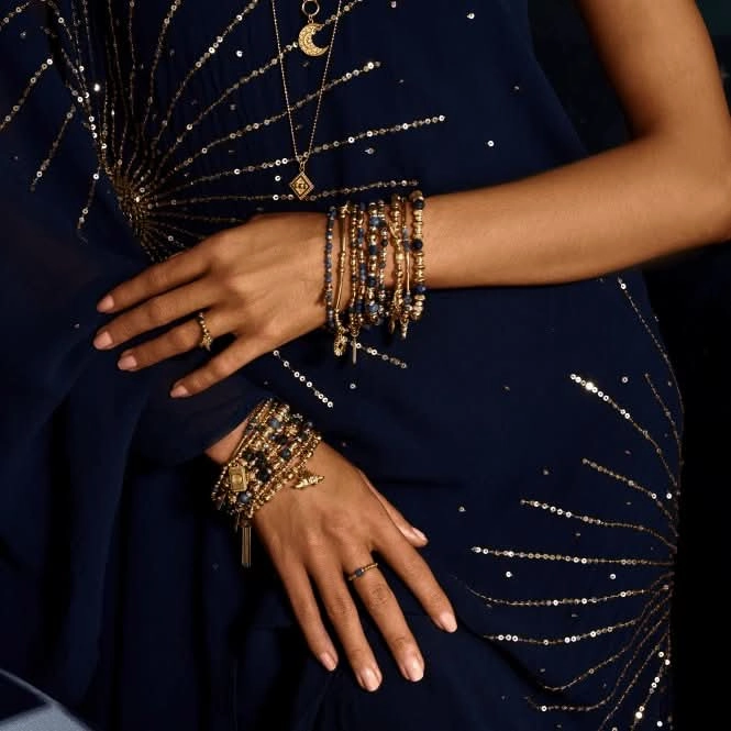 Gold Illuminating Energy Bracelet GBFB3357
