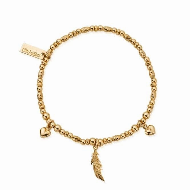 Gold Love And Courage Bracelet GBCH33454014